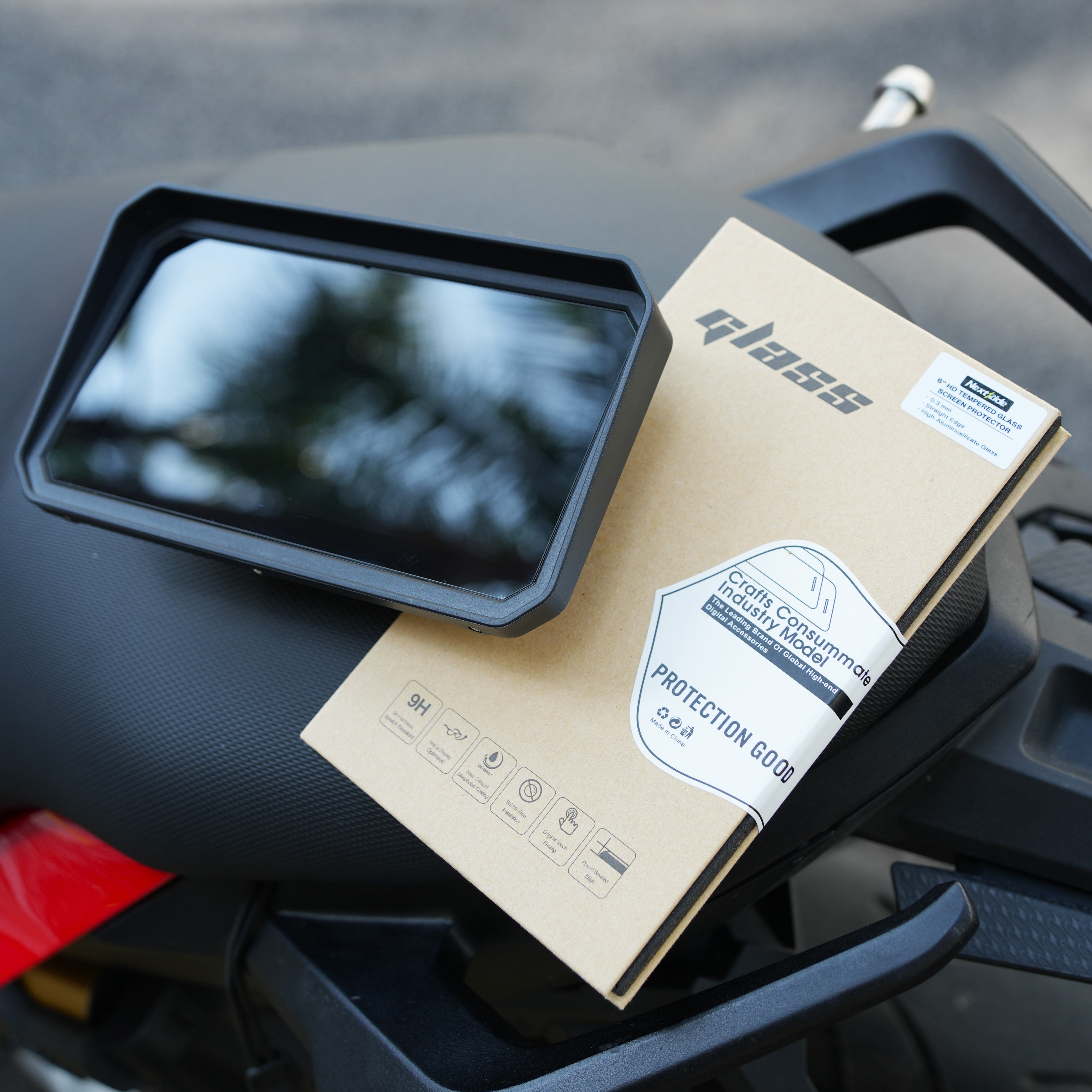 6-Inch HD Tempered Glass Screen Protector